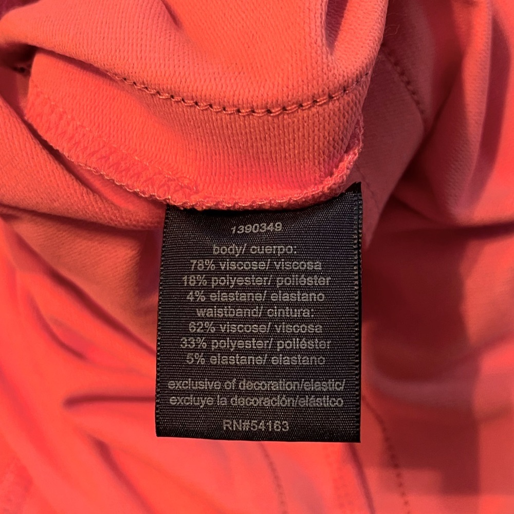 Tommy Hilfiger Coral Plush Knit Side-Stripe Midi Skirt Athleisure Retro Plus - Picture 5 of 5